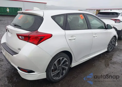 2016 Scion Im из США, поврежденный, VIN JTNKARJE5GJ506945
